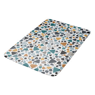 Tapete De Banheiro Terrazzo Pattern