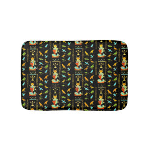 Tapete De Banheiro Teste padrão decorativo egípcio
