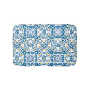 Tapete De Banheiro Teste padrão do azulejo do português