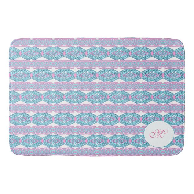 Tapete De Banheiro teste padrão étnico do sudoeste (Frente)