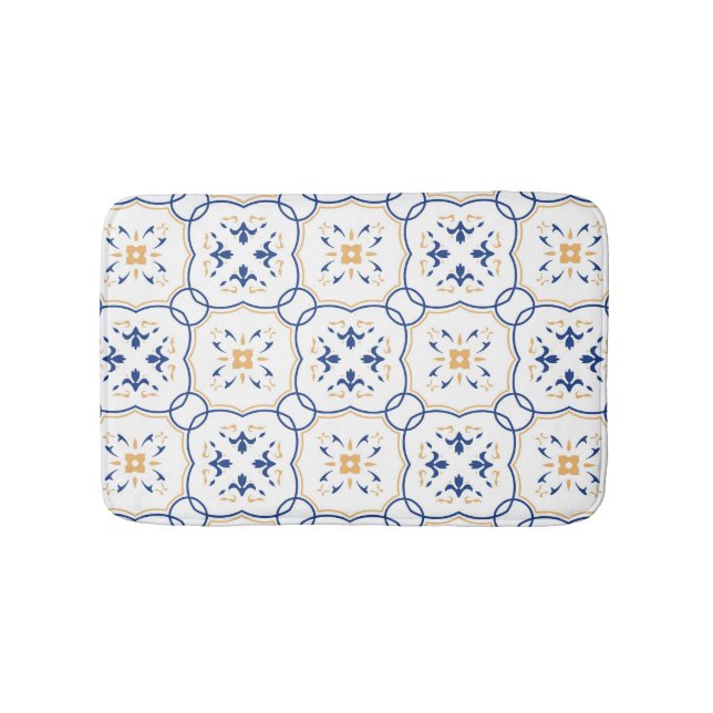 Tapete De Banheiro Teste padrão floral 5 (frente)