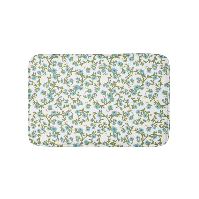 Tapete De Banheiro Teste padrão floral 6 (frente)