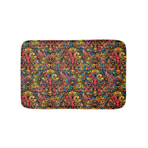 Tapete De Banheiro Teste padrão Funky