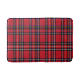 Tapete De Banheiro Teste padrão real do tartan de Stewart