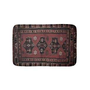 Tapete De Banheiro Teste padrão tribal oriental do Grunge
