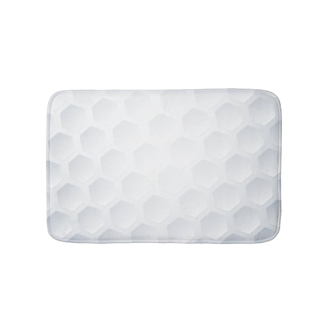 Tapete De Banheiro Textura da bola de golfe (frente)