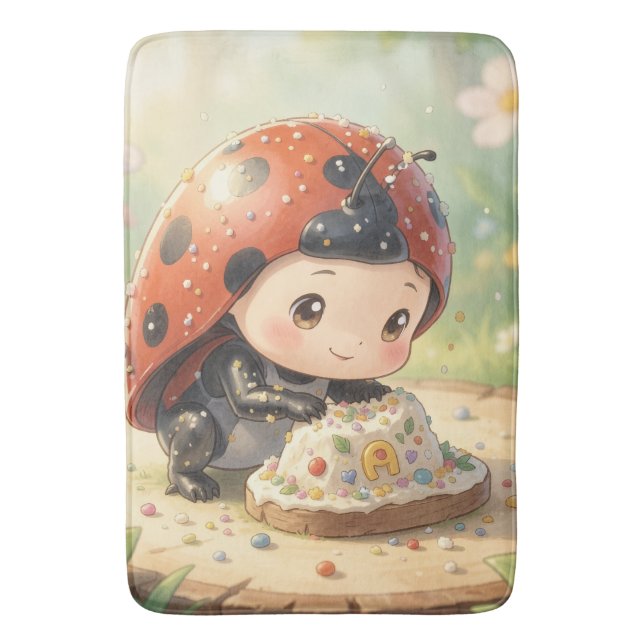 Tapete De Banheiro The Ladybug and the Hidden Nectar Kingdom (Frente Vertical)