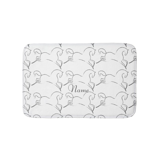 Tapete De Banheiro Thunder_Cove Cavalo Selvagem (frente)