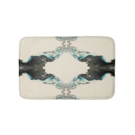 Tapete De Banheiro Tidal Echoes — Abstract Fluid Ink Pattern