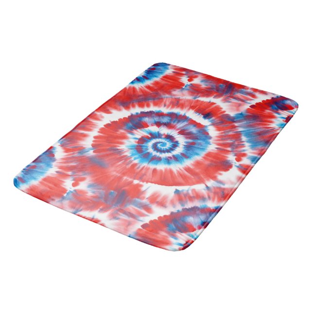 Tapete De Banheiro Tie-Dye (Angulado)