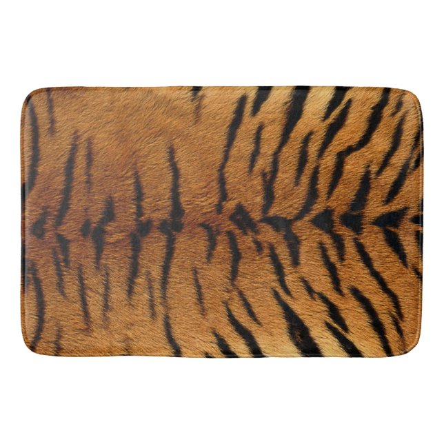 Tapete De Banheiro Tiger Skin Impressão (Frente)