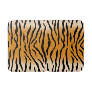 Tapete De Banheiro Tiger Stripes Pattern Bath Mat