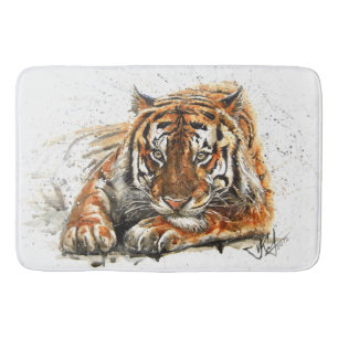 Tapete De Banheiro Tigre