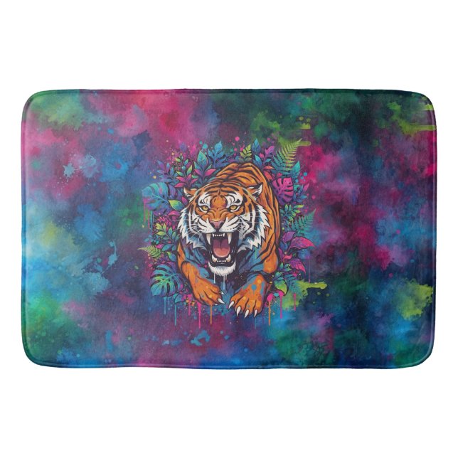 Tapete De Banheiro Tigre (Frente)