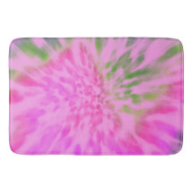 tinta tie dye rosa e verde