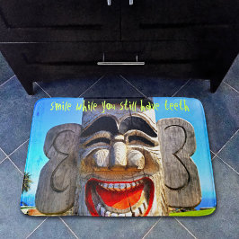 Tapete De Banheiro Típica do Sorriso de Fotografia Totem