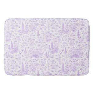 Tapete De Banheiro Toalete de Lavanda