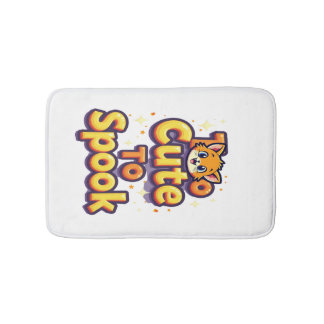 Tapete De Banheiro Too Cute To Spook Cat