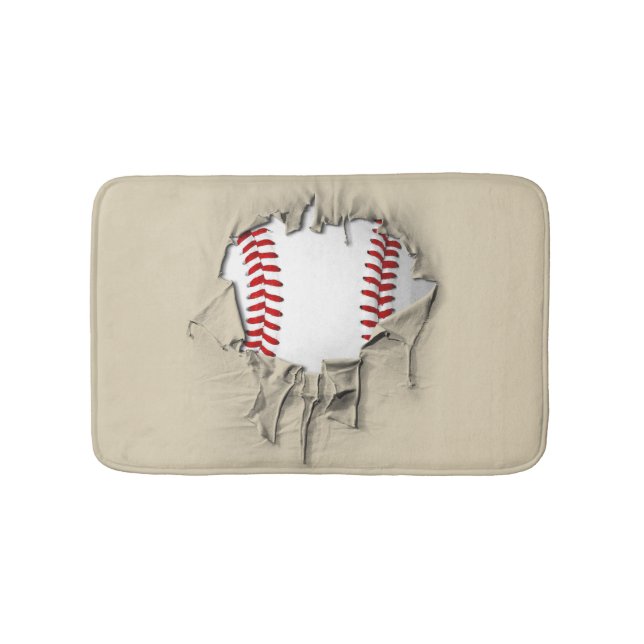 Tapete De Banheiro Torn Baseball (frente)