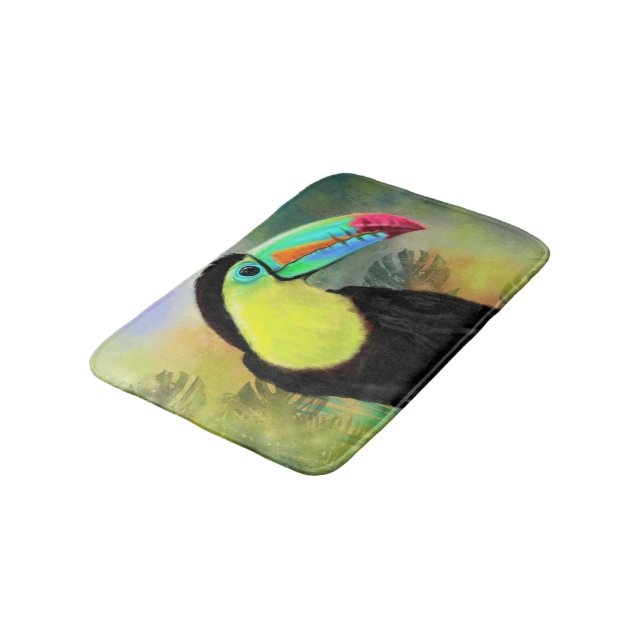 Tapete De Banheiro Toucan Bath Mat (Angulado)