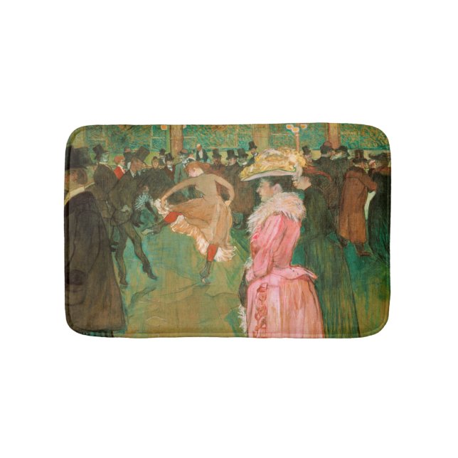 Tapete De Banheiro Toulouse-Lautrec - Na Rota, A Dança (frente)