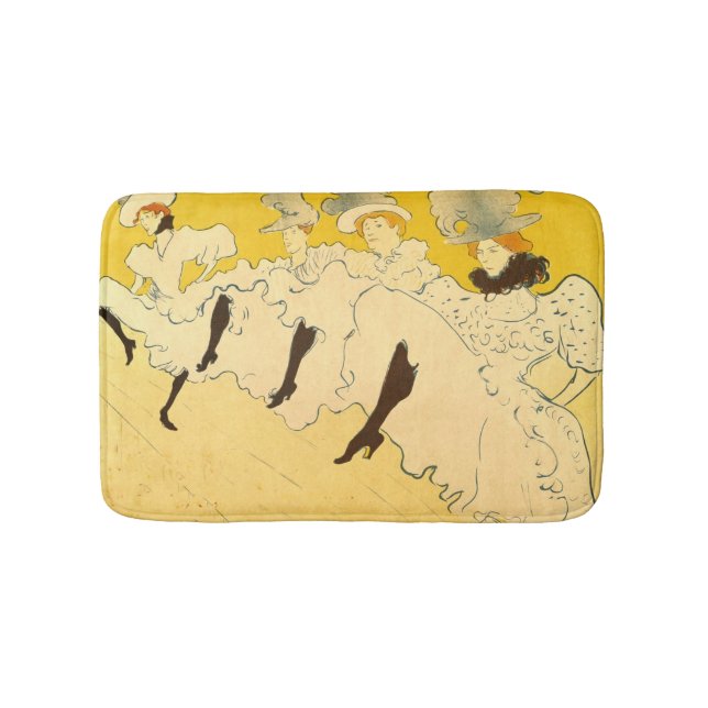 Tapete De Banheiro Toulouse Lautrec Yellow Dancing Girl Poster (frente)
