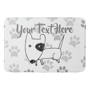 Tapete De Banheiro Touro em Inglês Cujo Terrier