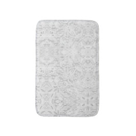 Tapete De Banheiro Traço branco de queda