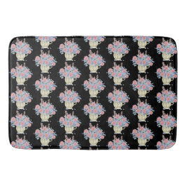 Tapete De Banheiro travesseiro decorativo de decoração de flores