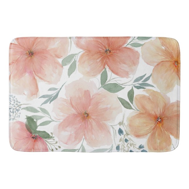 Tapete De Banheiro Travesseiro decorativo Peach Blossoms (Frente)