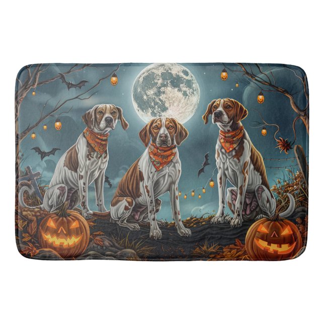 Tapete De Banheiro Treeing Walker Halloween Assustador (Frente)