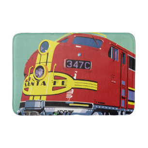 Tapete De Banheiro Trem