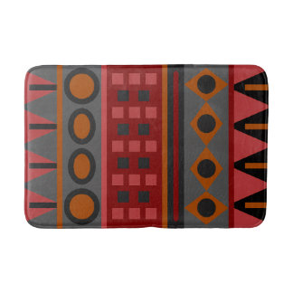 Tapete De Banheiro Tribal Boho Colorido