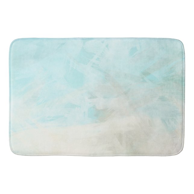 Tapete De Banheiro Tropical Beach Bath Mat (Frente)