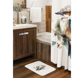Tapete De Banheiro True Blue Kookaburra, personalizado