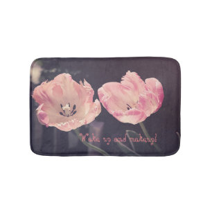Tapete De Banheiro Tulipas Lindas em Flor - Personalizado