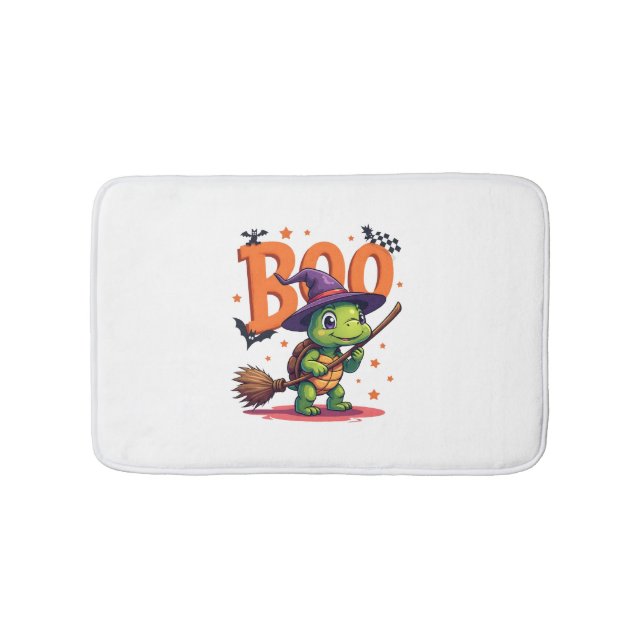 Tapete De Banheiro Turtle Tortoise Boo Witick ou Treueen (frente)
