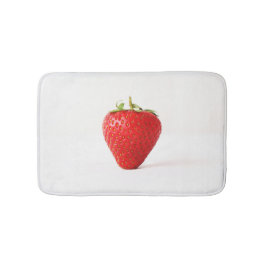 Tapete De Banheiro Um bmcna de morango Vermelho