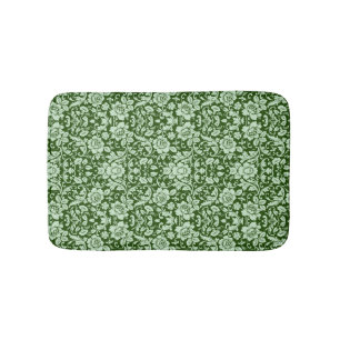 Tapete De Banheiro Um damasco floral antigo