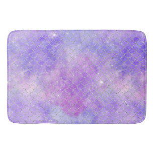 Tapete De Banheiro Um Papel Tecido Design 3 da Série Mermaid Galaxy