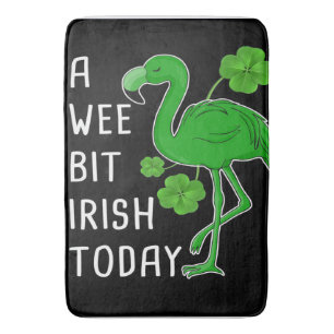 Tapete De Banheiro Um Pouco Irlandês Hoje Lucky Flamingo Flaming