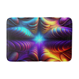 Tapete De Banheiro Uma Fractal Lyapunov Muito Colorida