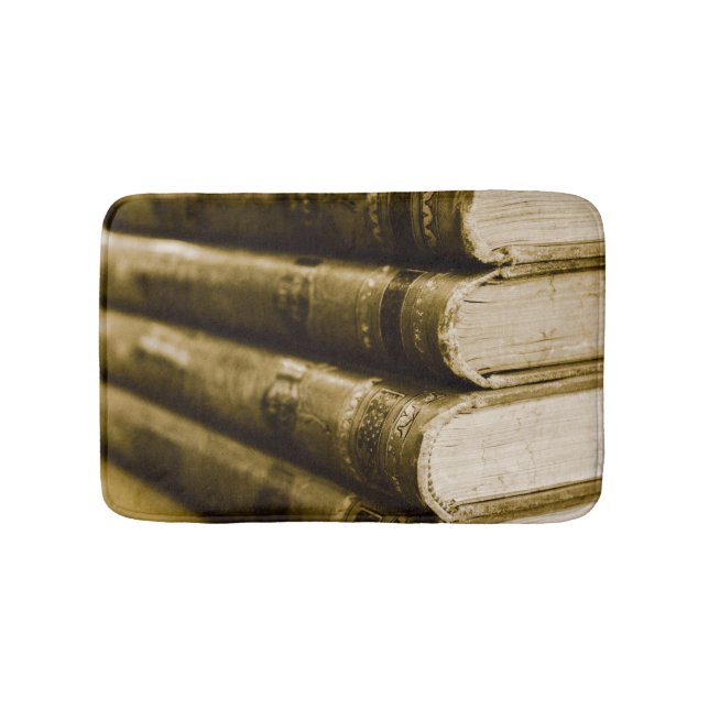 Tapete De Banheiro Uma pilha de livros antigos (frente)