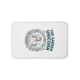 Tapete De Banheiro Unicórnio O Unicórnio Do Jardim Camiseta T Design_