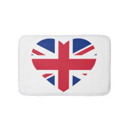 Tapete De Banheiro Union Jack Heartflag bmcnt