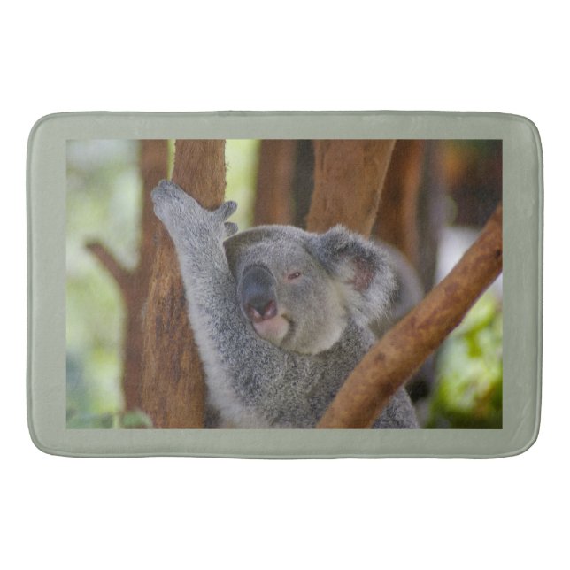 Tapete De Banheiro Urso de Koala peluches (Frente)