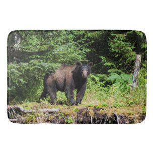 Tapete De Banheiro Urso Negro Alfa