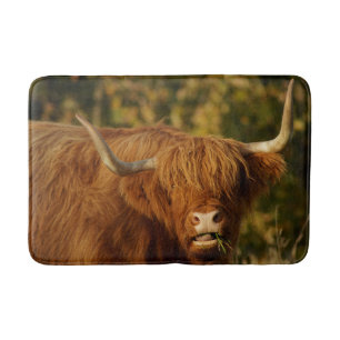 Tapete De Banheiro Vaca Highland escocesa