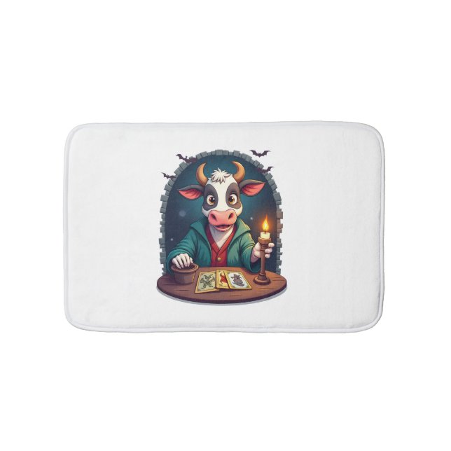 Tapete De Banheiro Vaca Tarot do Terror (frente)
