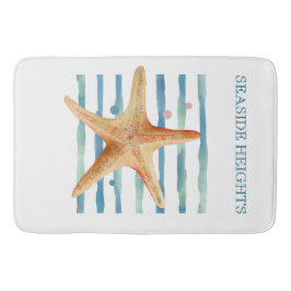 TAPETE DE BANHEIRO VACATAÇÃO COSTEIRA DE PRAIA DE PESCADO ESPESSURO